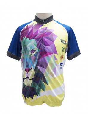 08. Cycling Jersey in full zipper design.