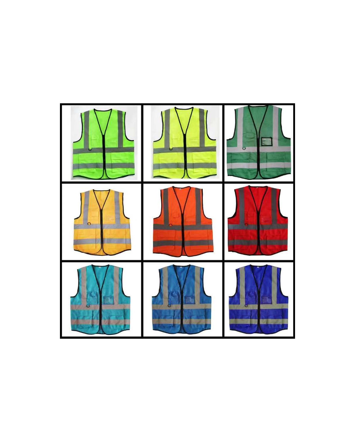 04. Hi-Vis Safety Vests Ready Stock
