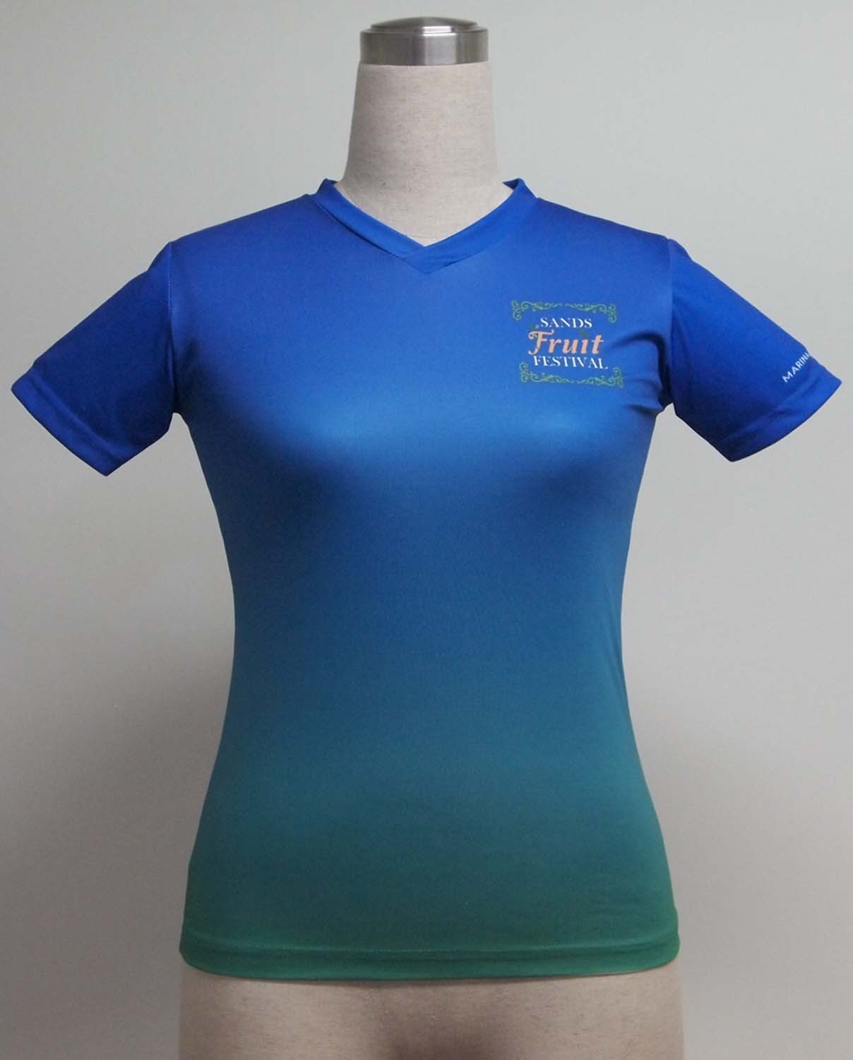 08. Female Cutting V-Neck Tees