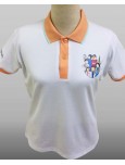 10. Ladies Cutting Polo Shirt in Customized Design
