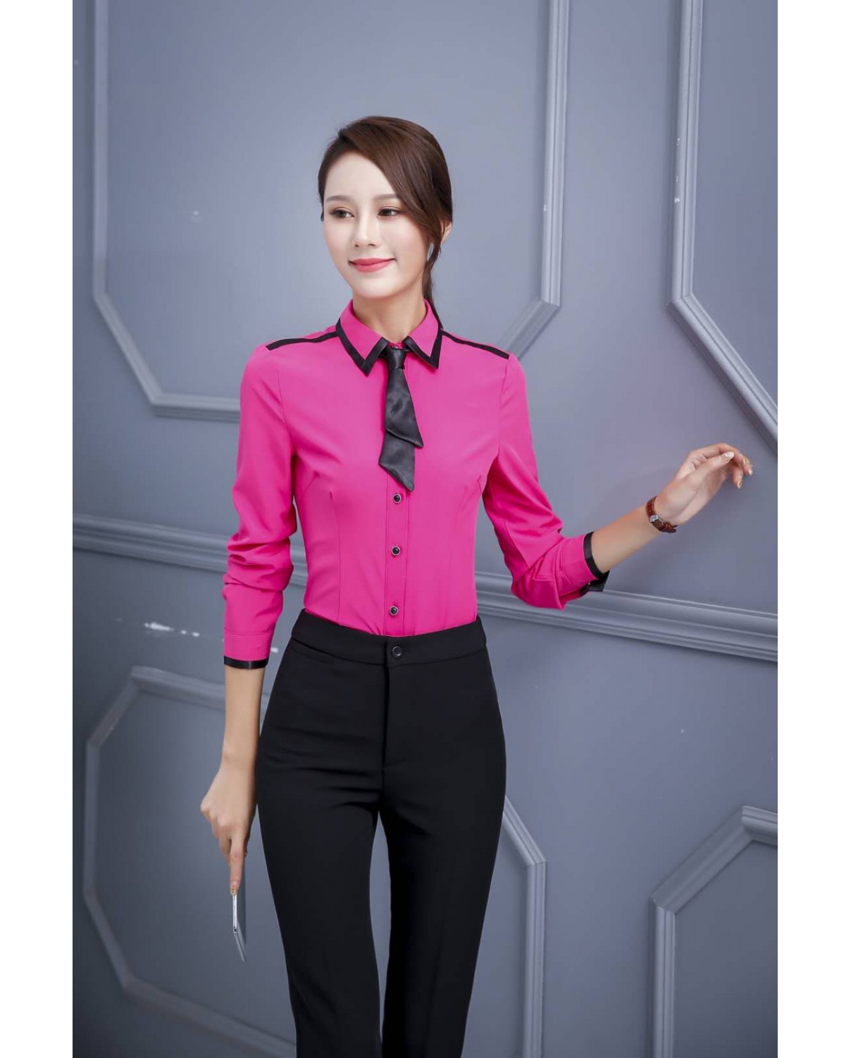 08. Female Office Blouse